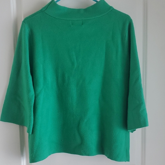 Fate Emerald Green Women's Turtleneck Sweater - Picture 3 of 3